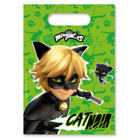 6 sacs Cat Noir