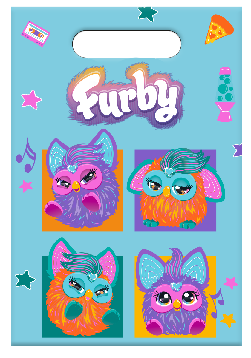 6 sacs Furby