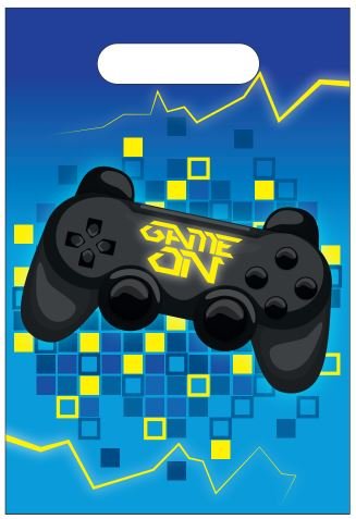6 sacs de fête pour jeux vidéo