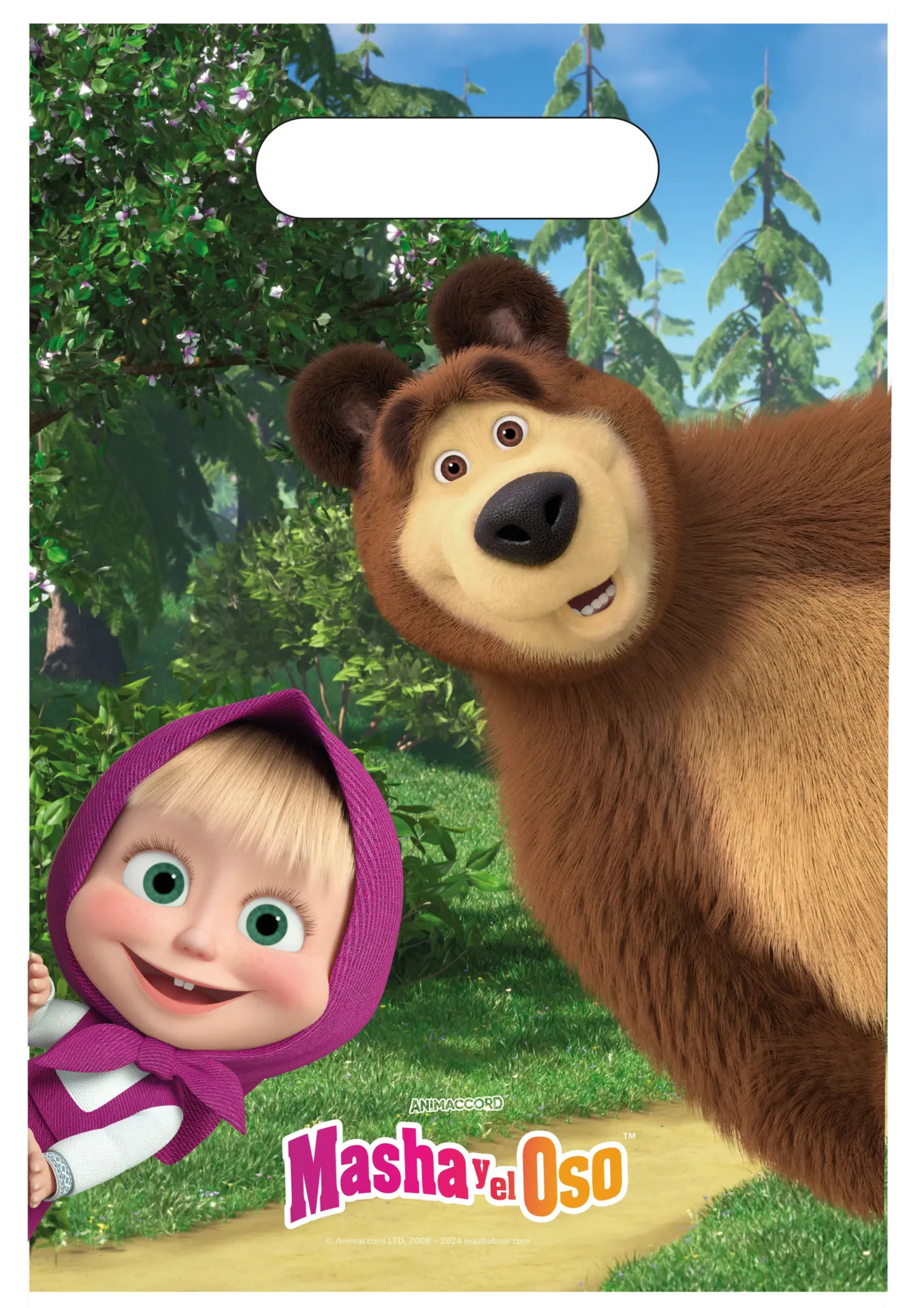6 sacs Masha et l'Ours