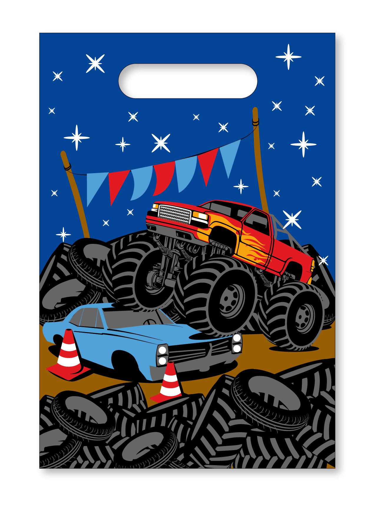 6 borse da rally per Monster Truck