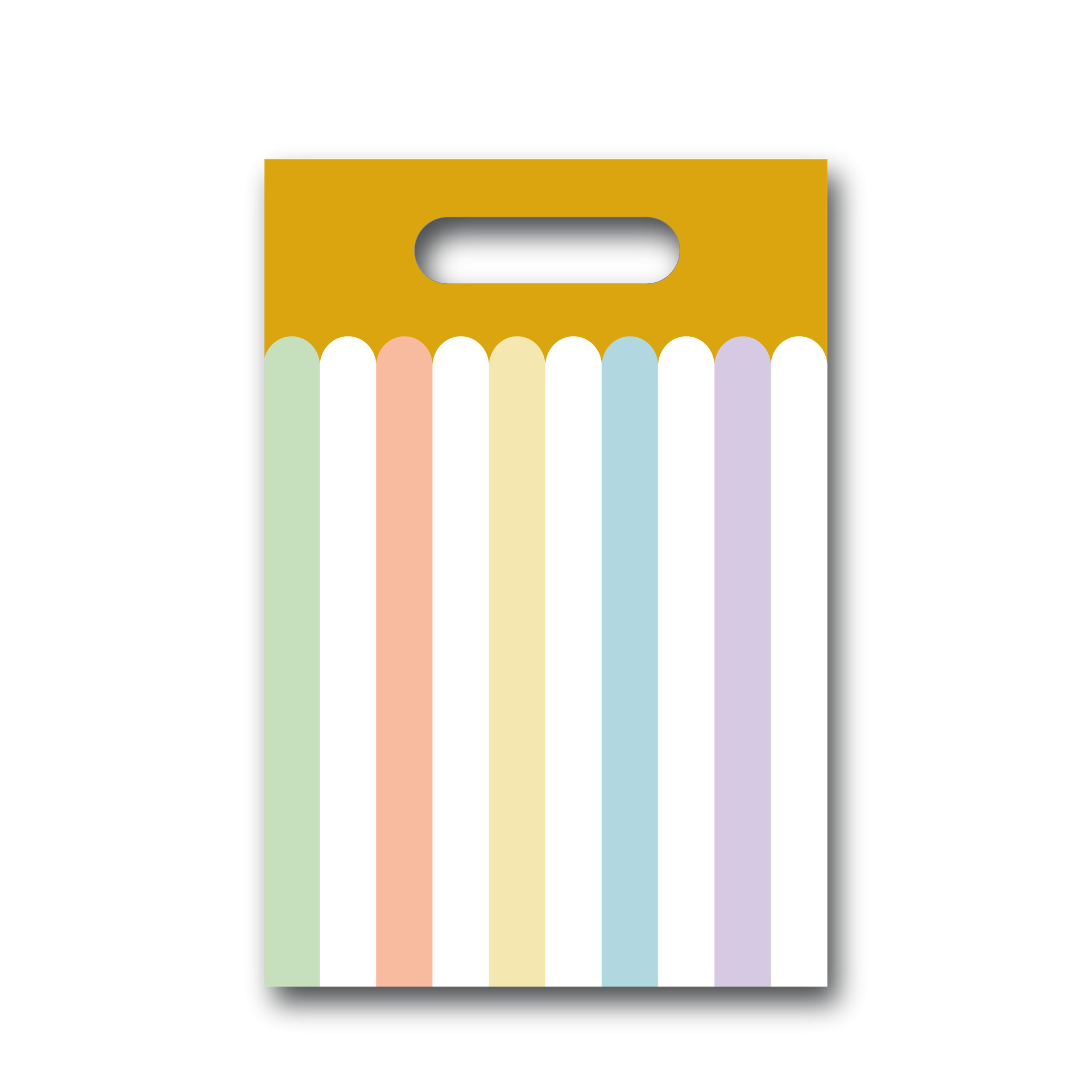 6 sacs rectangulaires GÂTEAU DE FÊTE