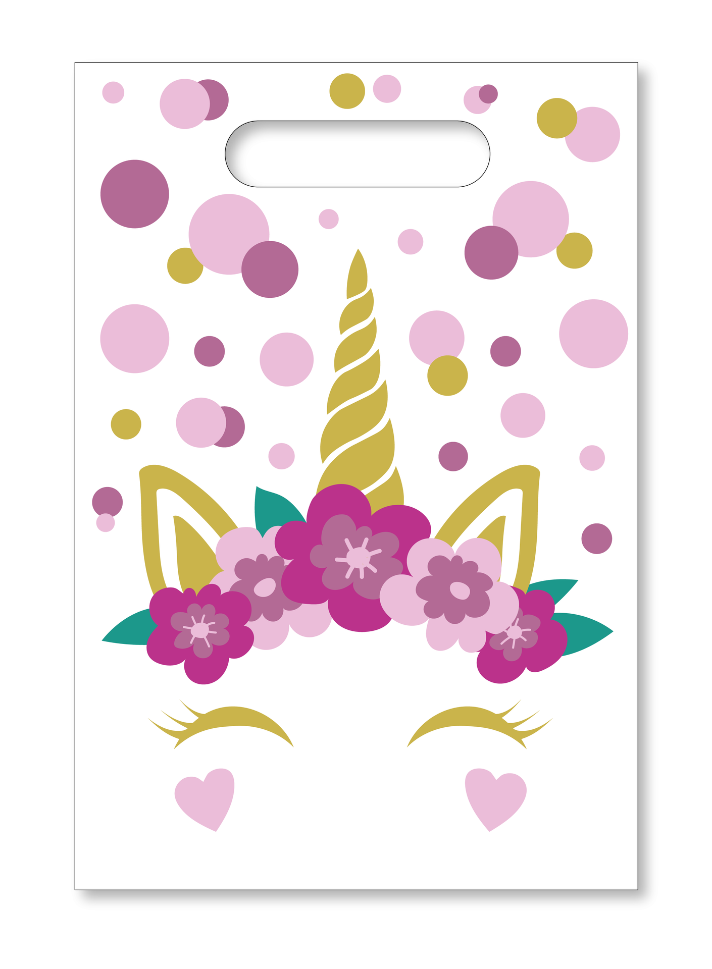 6 sacs à bébé licorne