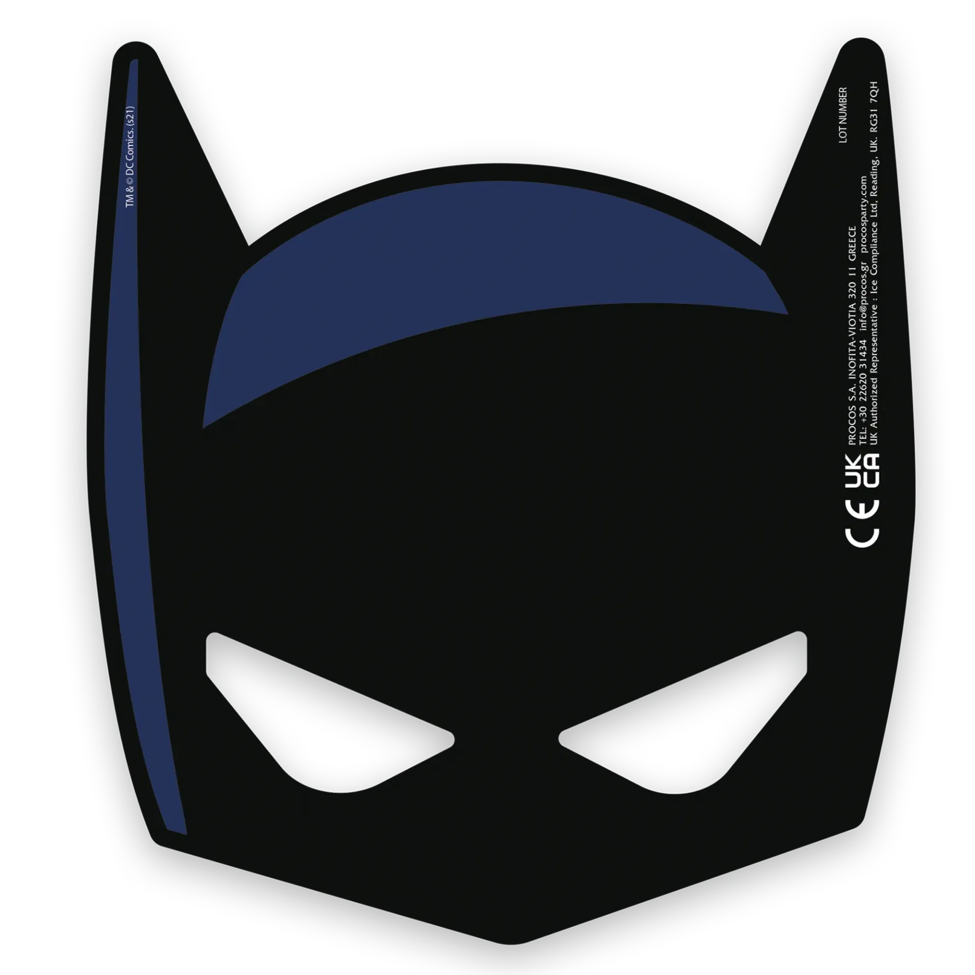 6 MASCHERE DI BATMAN