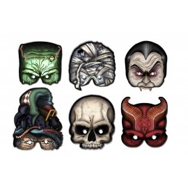 MASQUES DE MONSTRES POUR LE VISAGE