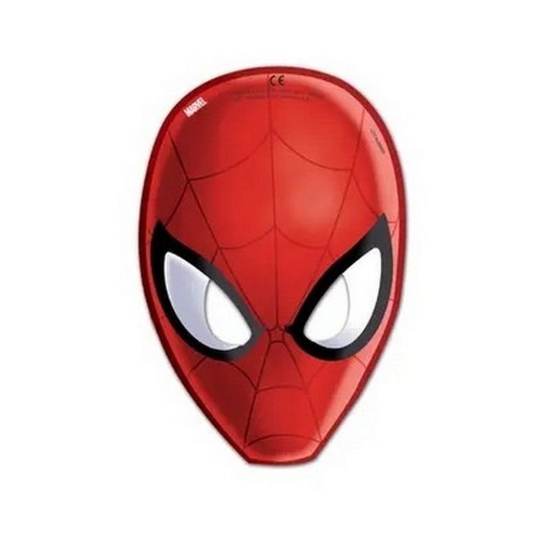 6 masques de Spiderman