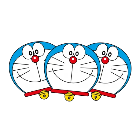 6 masques de Doraemon