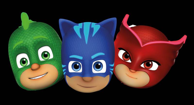 6 masques PJ Masks
