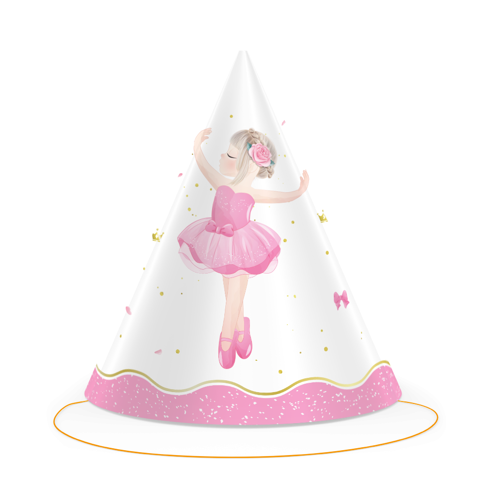 6 CHAPEAUX DE FÊTE DE BALLET