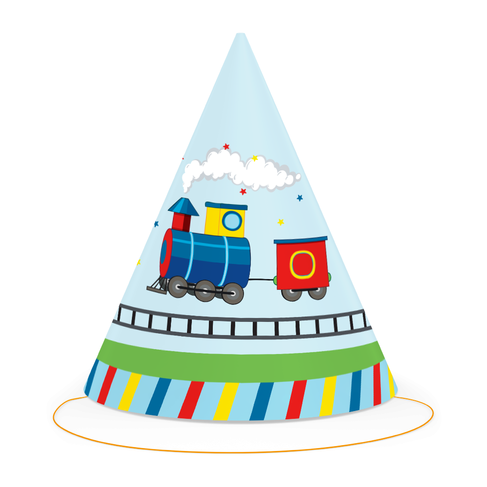 6 PETITS CHAPEAUX DE TRAIN