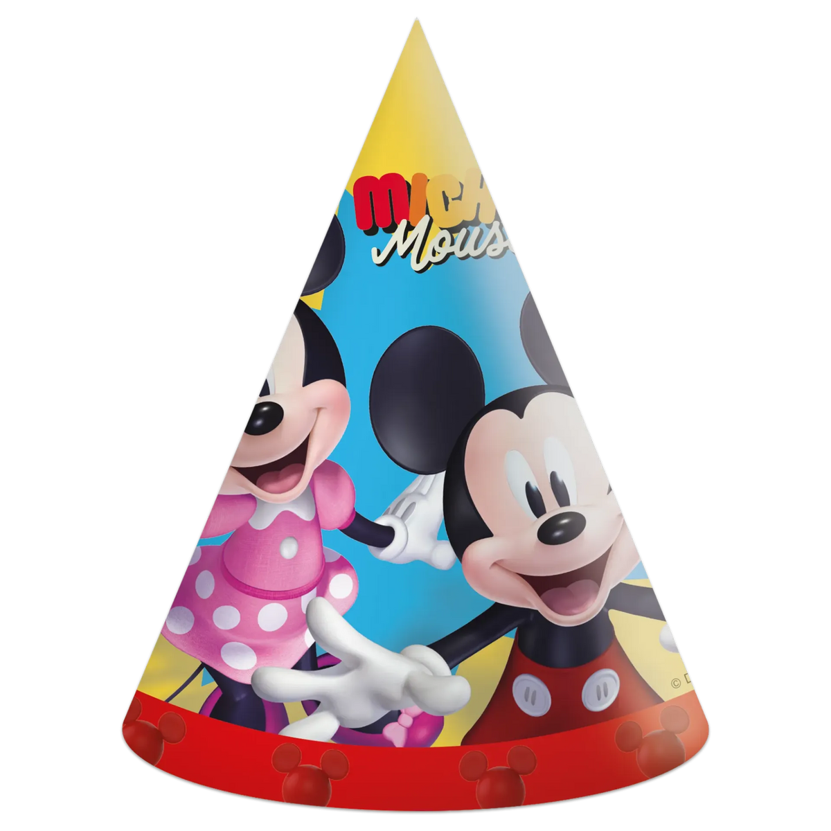 6 MICKEY FUN HATS