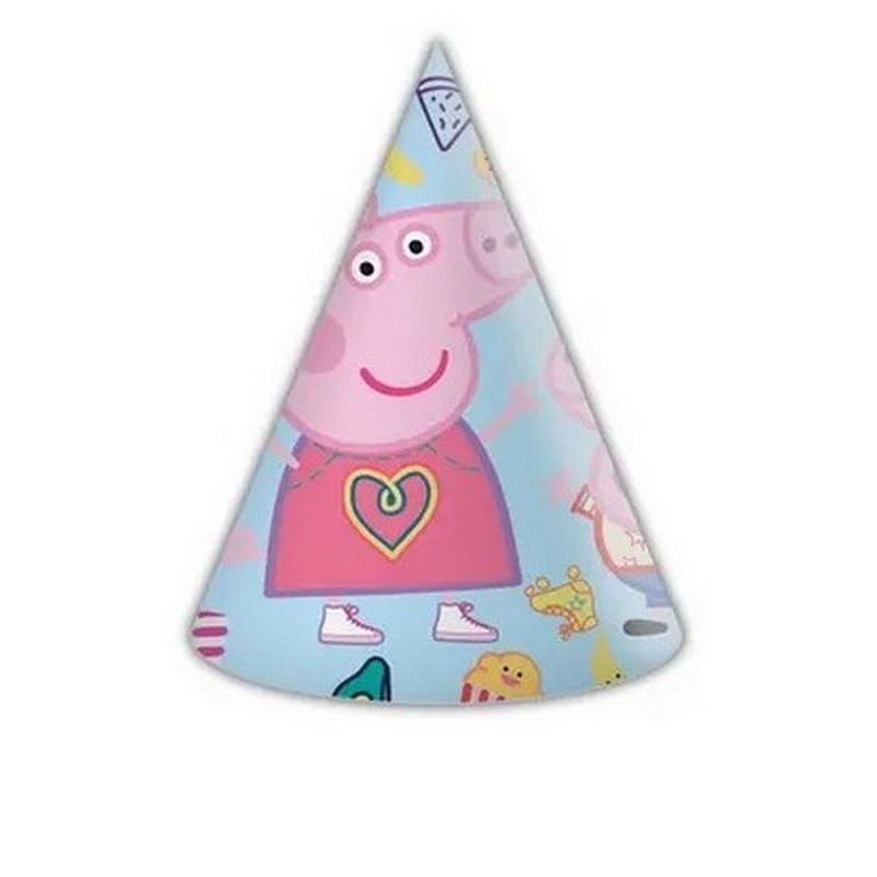 6 CHAPEAUX PEPPA PIG