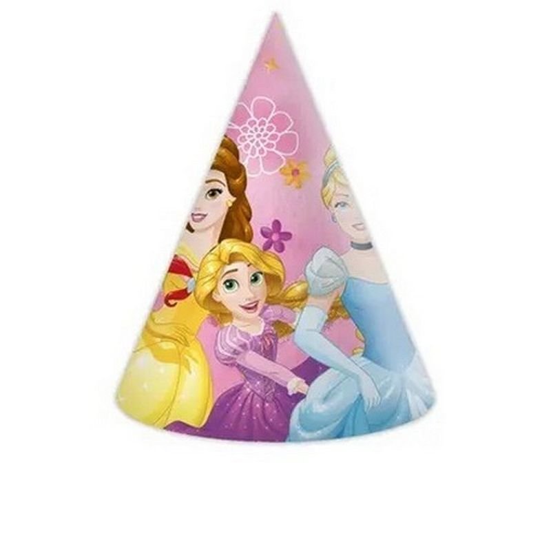 6 CHAPEAUX DE PRINCESSES DISNEY