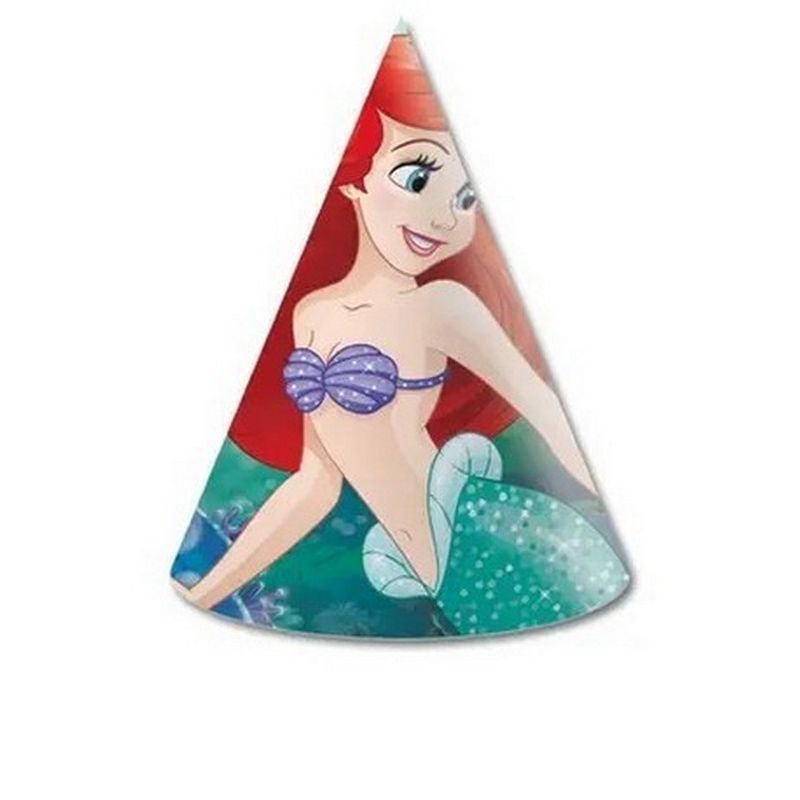 6 CHAPEAUX DE SIRÈNE ARIEL