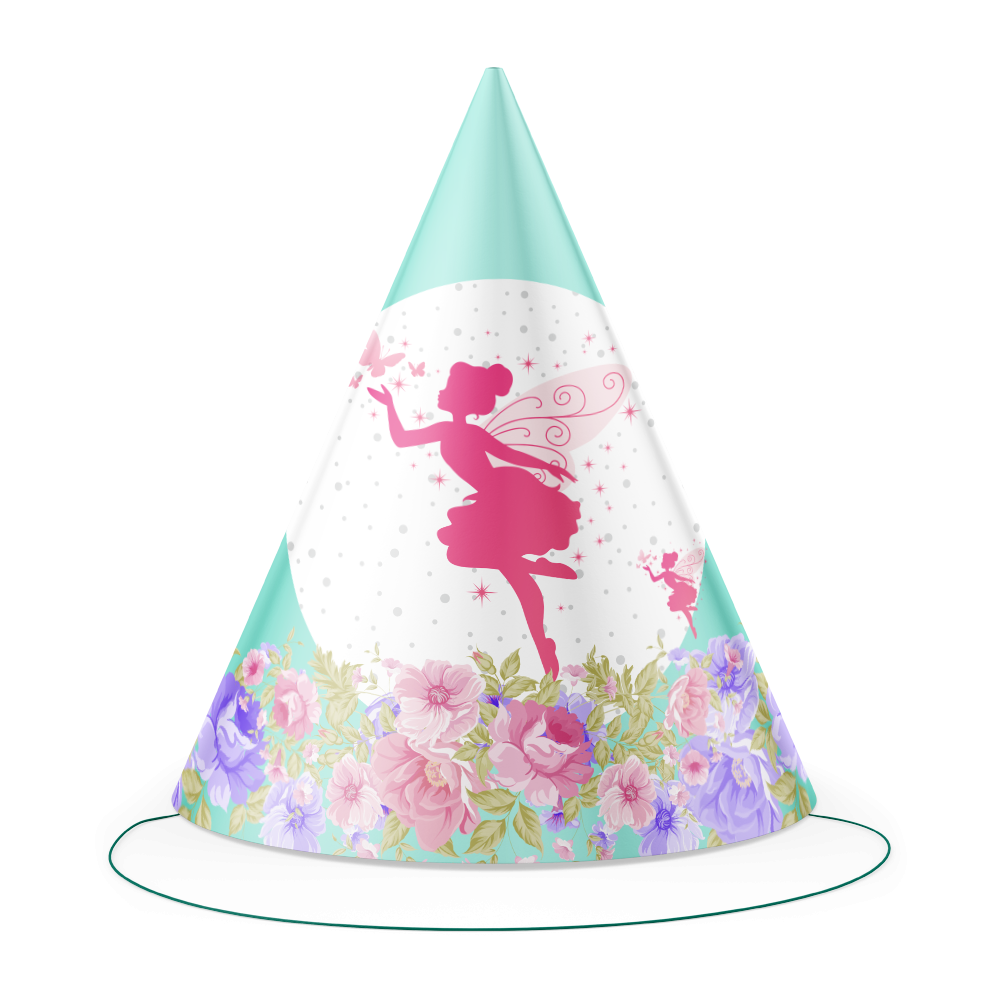 6 cappelli da fata floreale