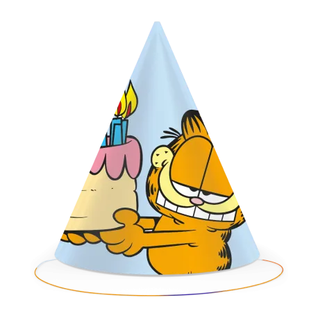 6 chapeaux de Garfield