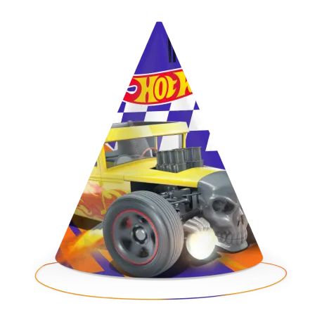 6 chapeaux Hot Wheels