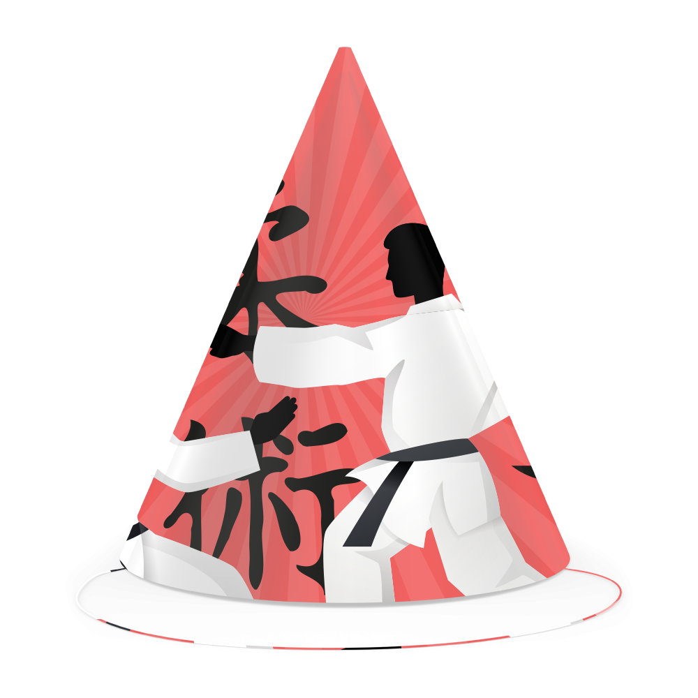 6 chapeaux de karaté