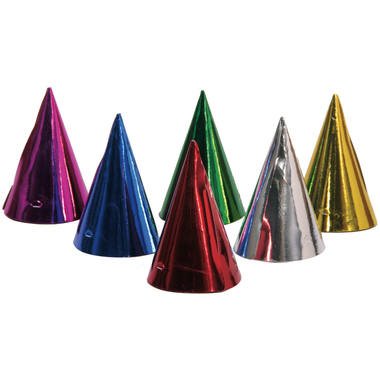 6 chapeaux métalliques