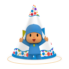 6 chapeaux Pocoyo