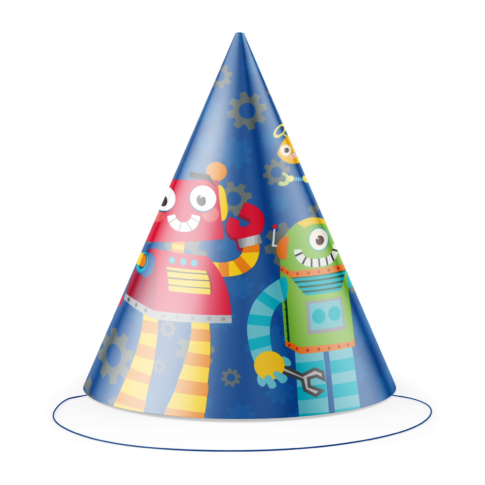 6 chapeaux de robot