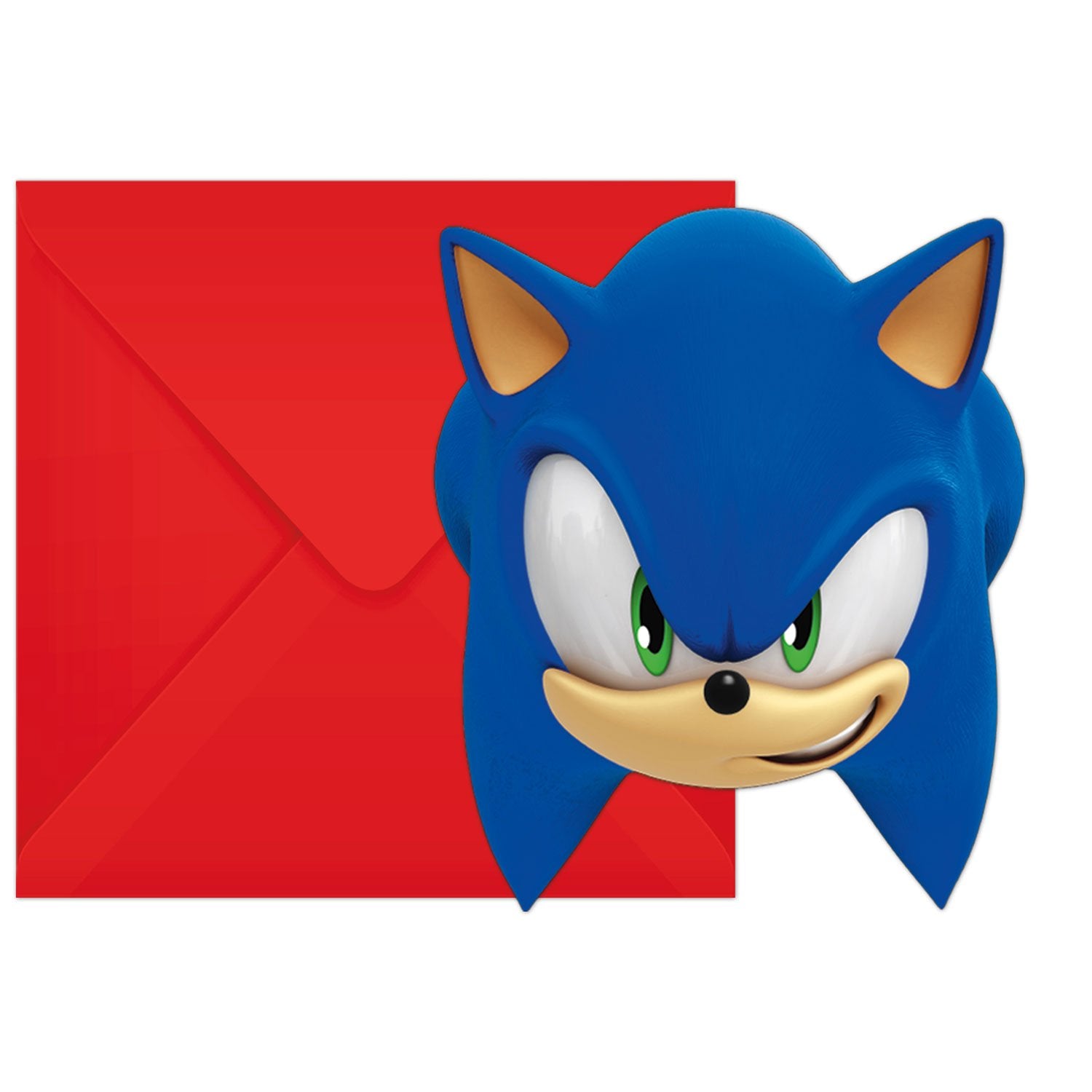6 INVITATIONS SONIC
