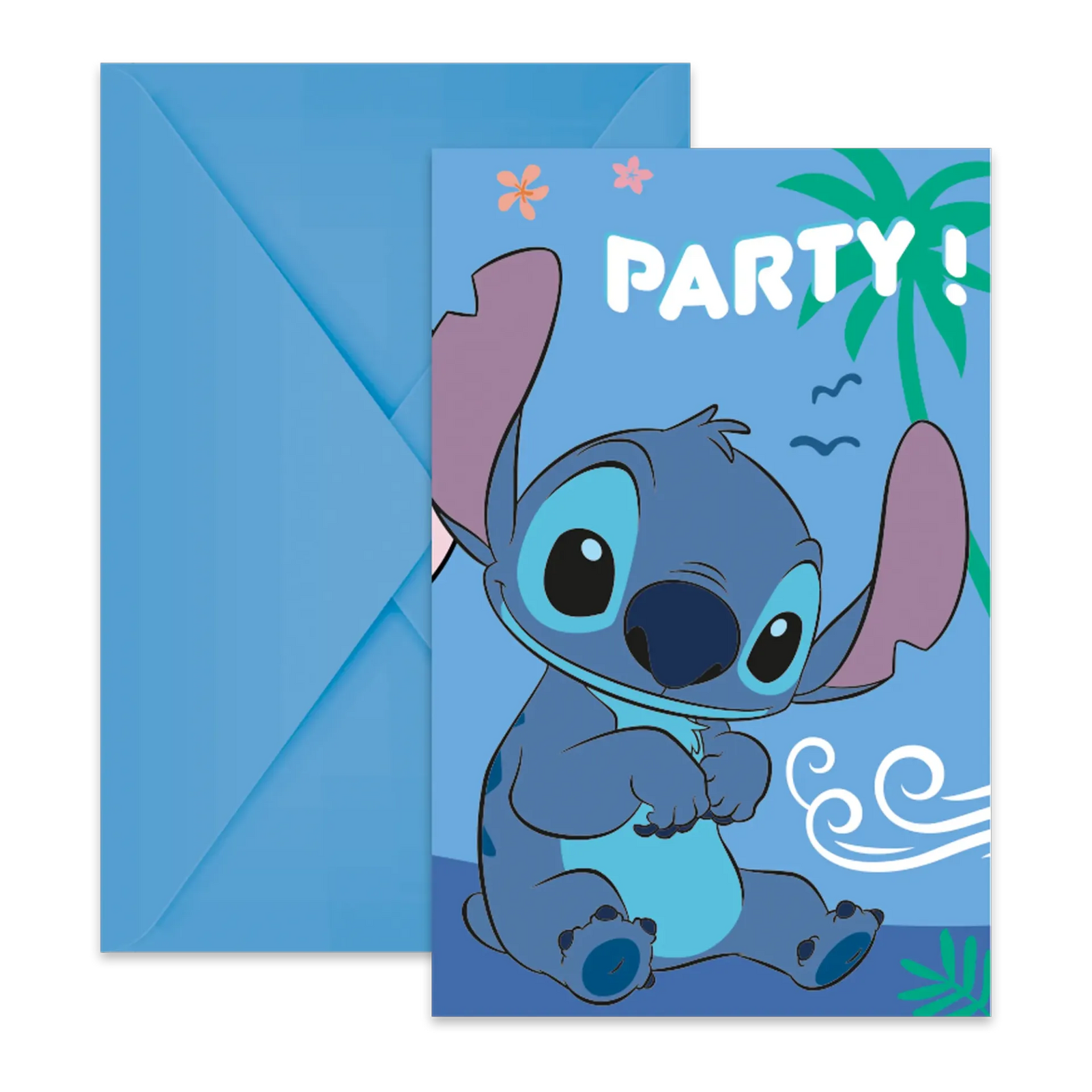 6 invitations Stitch