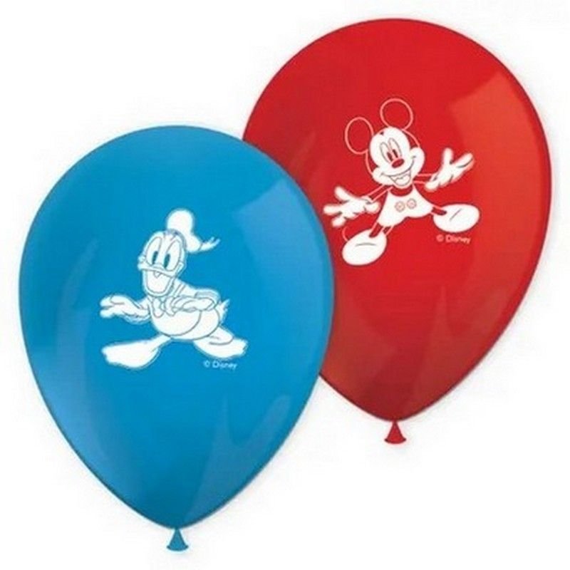 8 ballons en latex Mickey Mouse