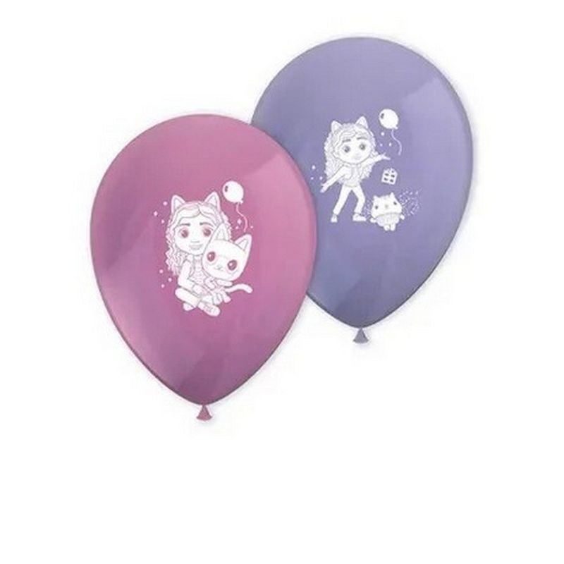 8 BALLONS EN LATEX POUR LA MAISON DE POUPÉE DE GABBYS