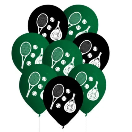 8 BALÕES DE LÁTEX Ténis e Padel