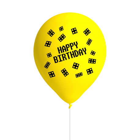 8 ballons de fête de quartier