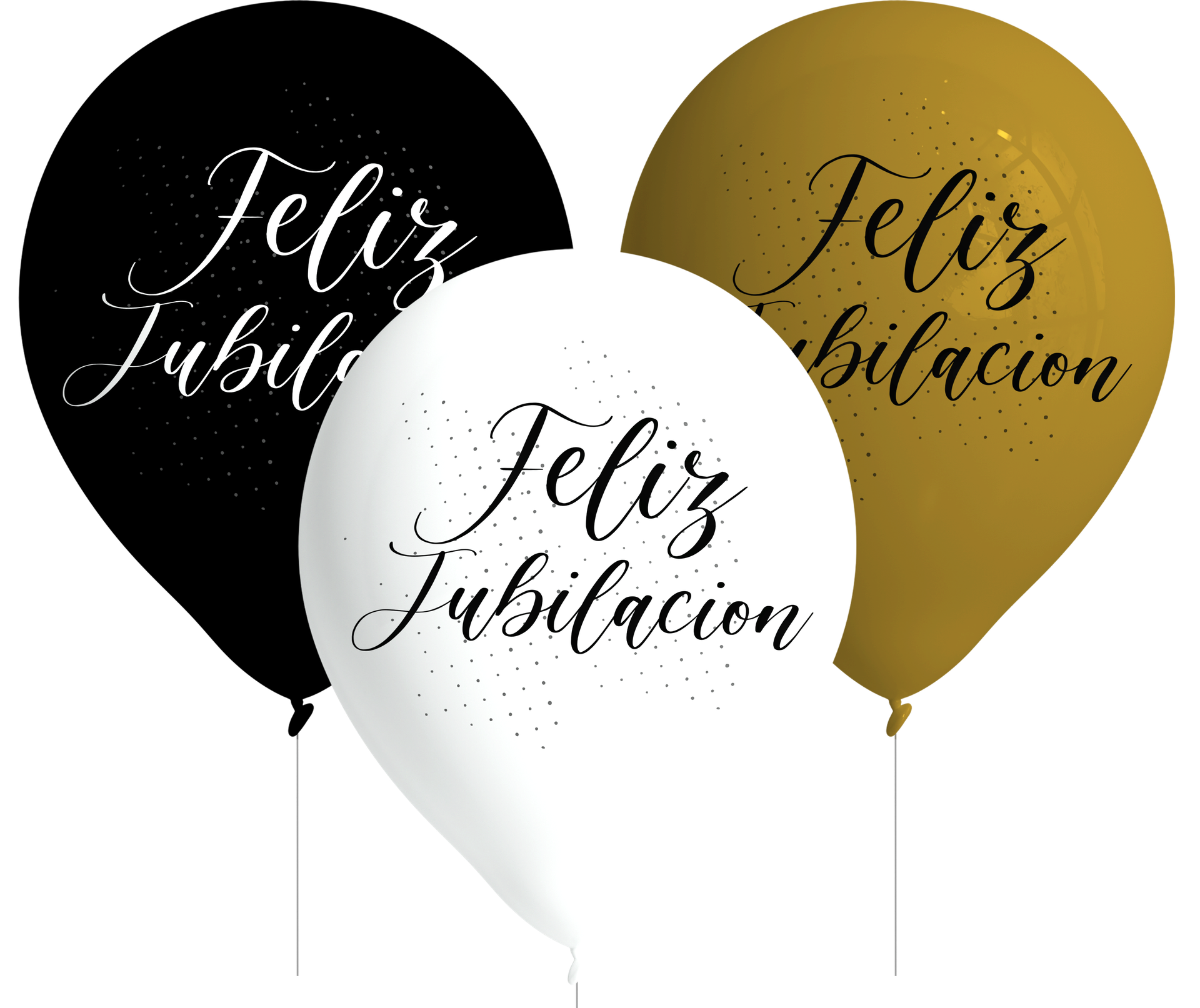 8 ballons de retraite 27 cm