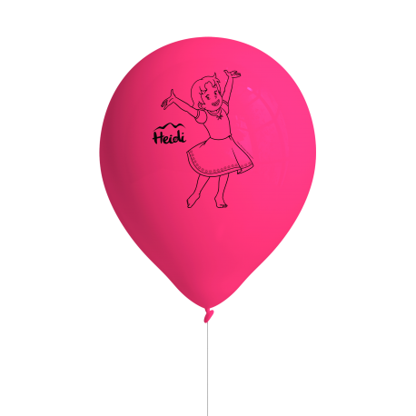 8 ballons en latex Heidi