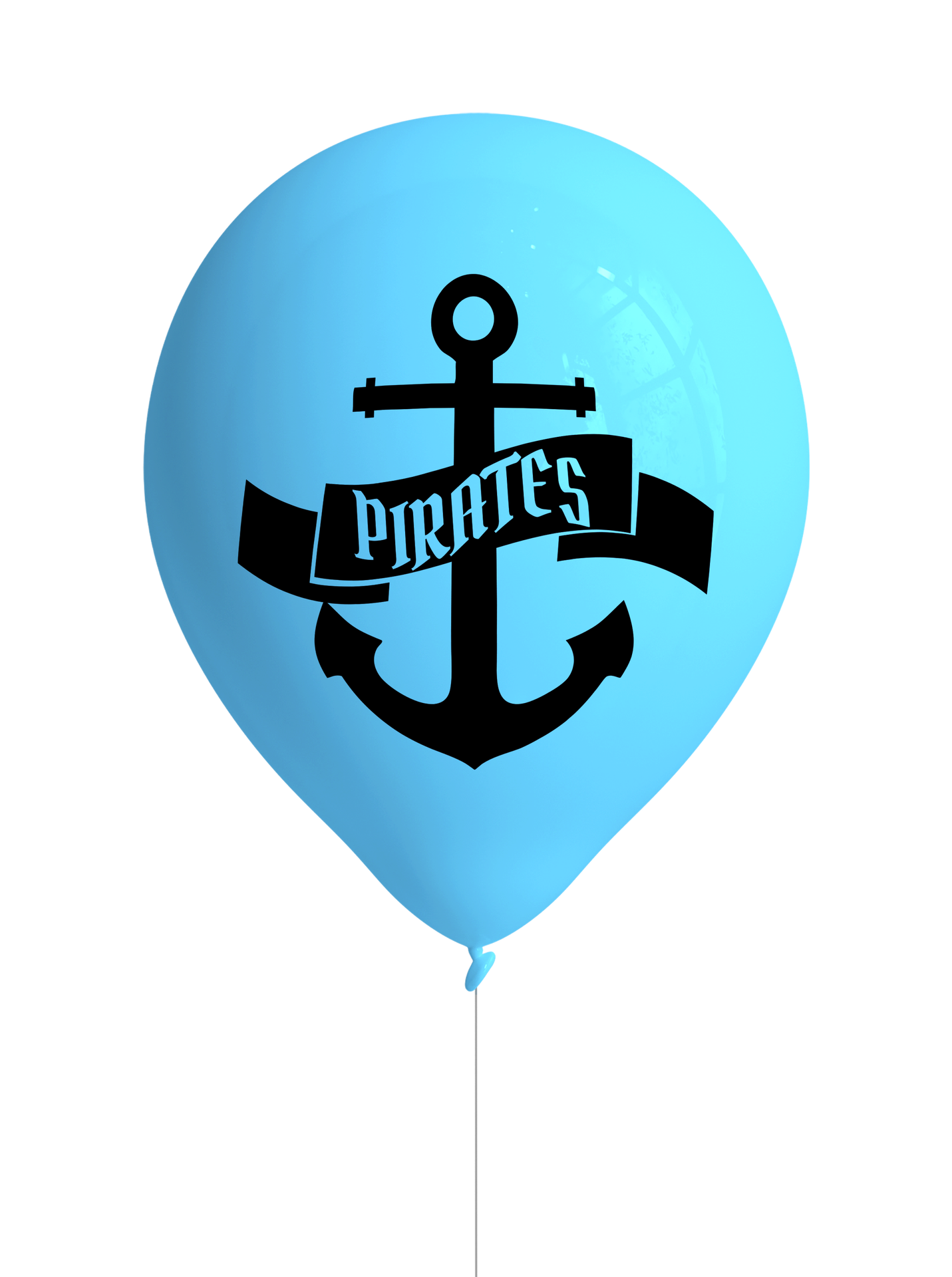 8 ballons de fête de pirates