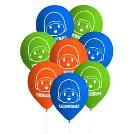8 ballons en latex Pocoyo