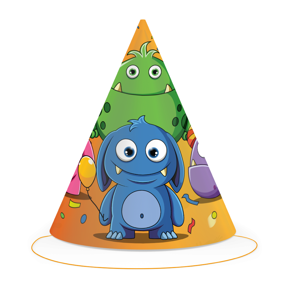 6 chapeaux de monstres amusants