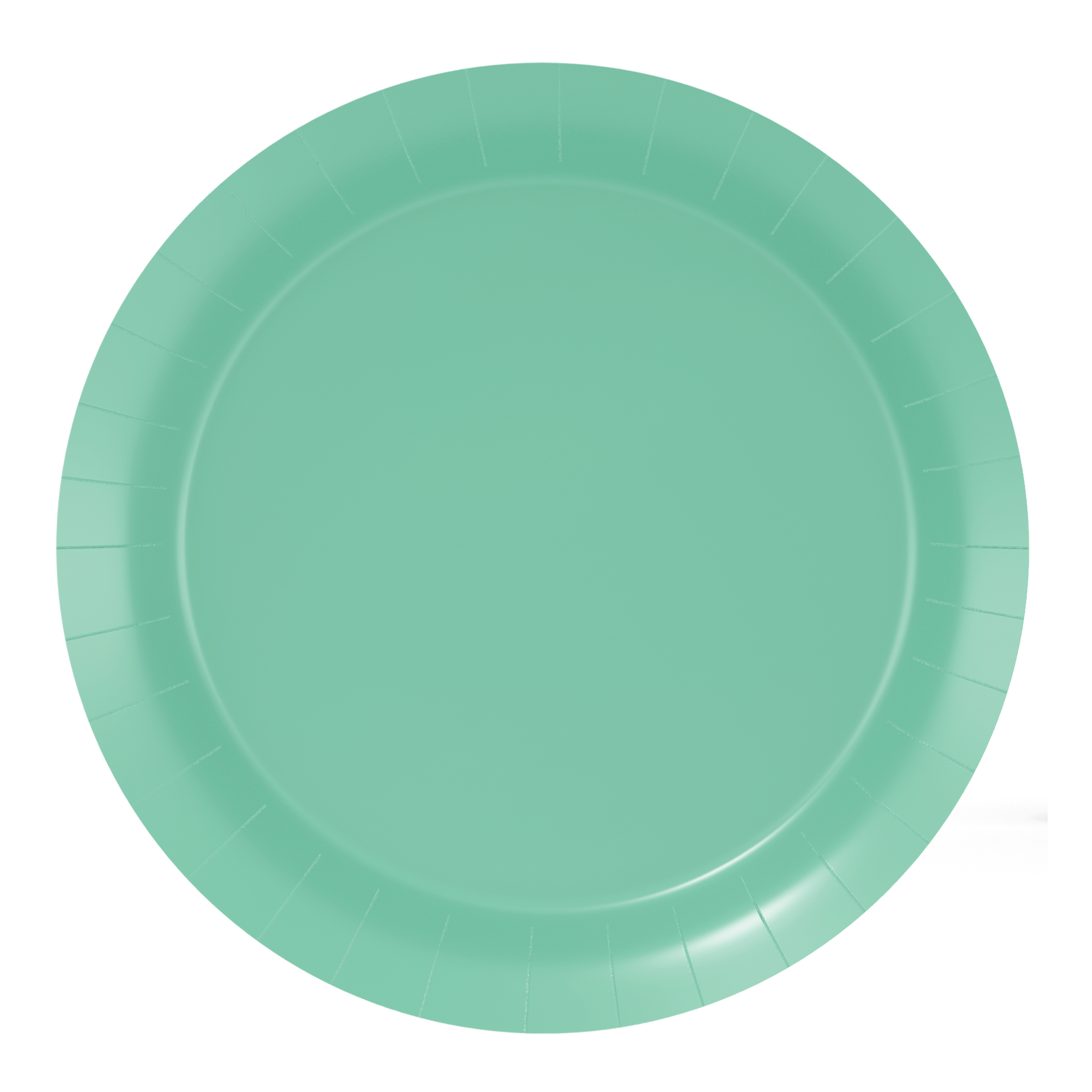 8 ASSIETTES 18 CM MENTHE FRAÎCHE