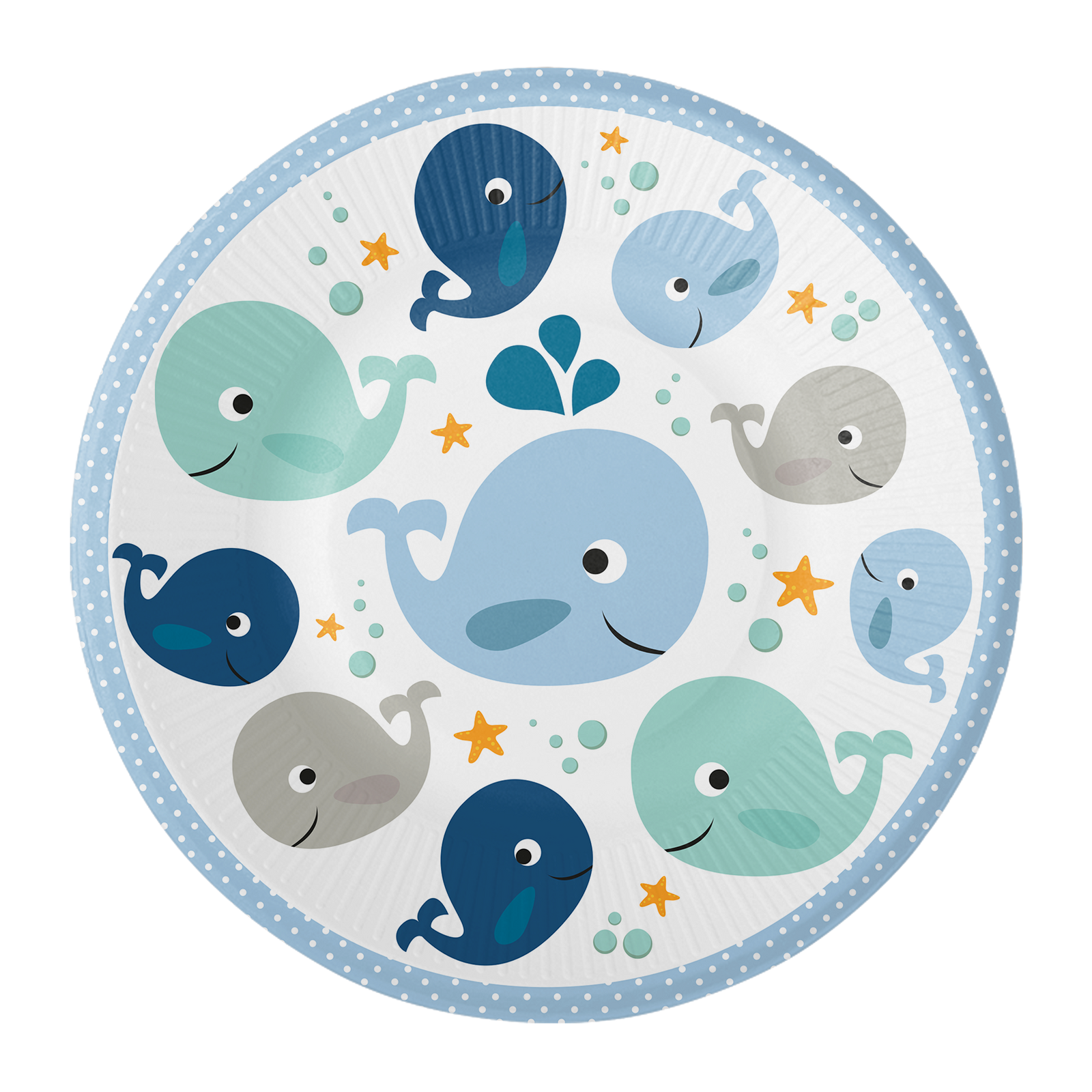 8 PIATTI LIL WHALE 18 CM