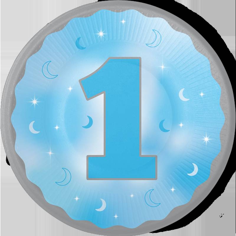 8 assiettes pour enfant de première année, 23 cm