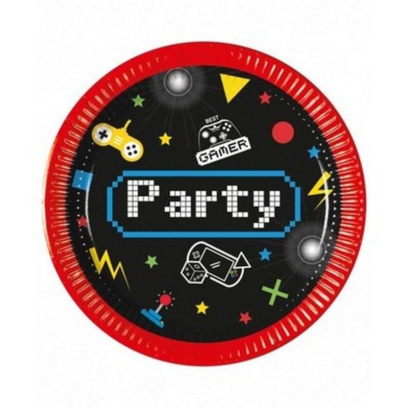 8 PIATTI DA GIOCO 20 CM