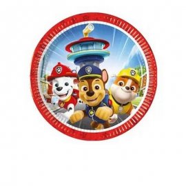 8 PLAQUES PAT' PATROUILLE 20 CM