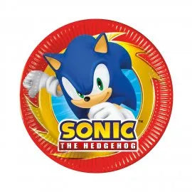 8 PLAQUES SONIC 20 CM