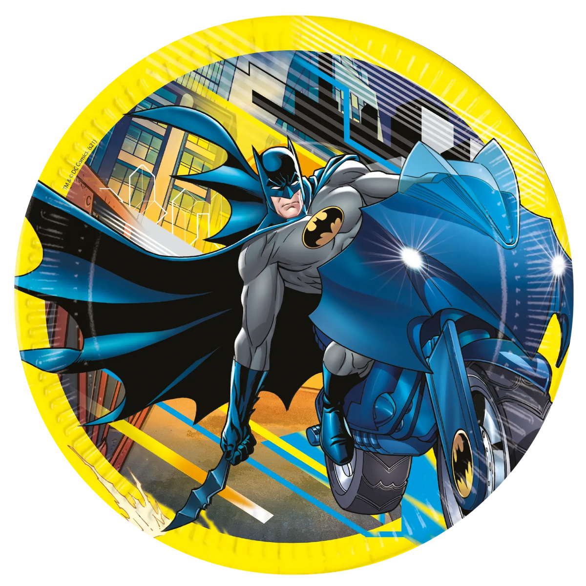 8 PLATOS 23 CM BATMAN