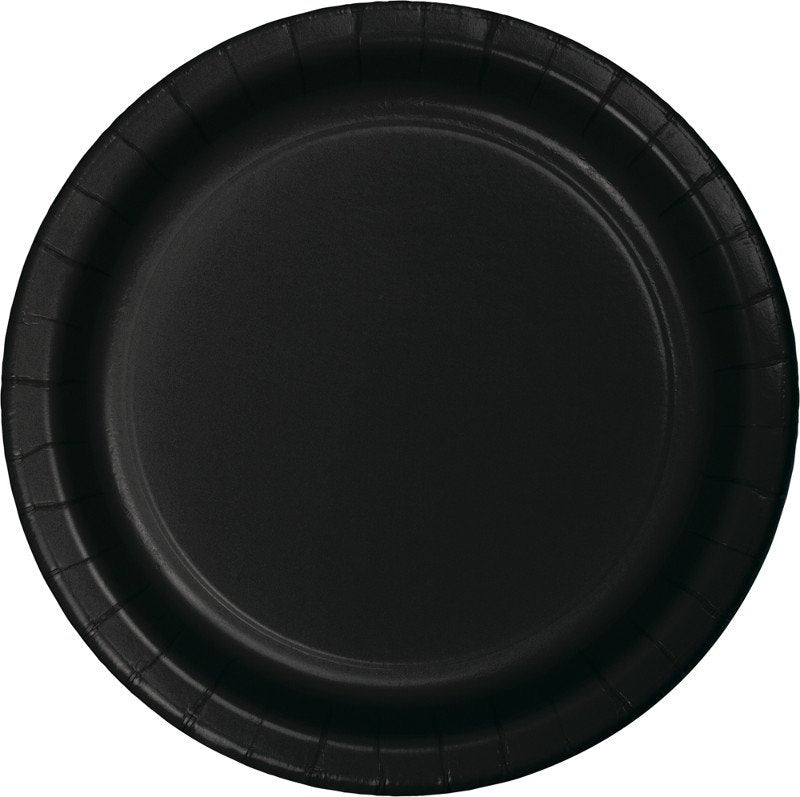 8 PLATOS 23 CM BLACK VELVET