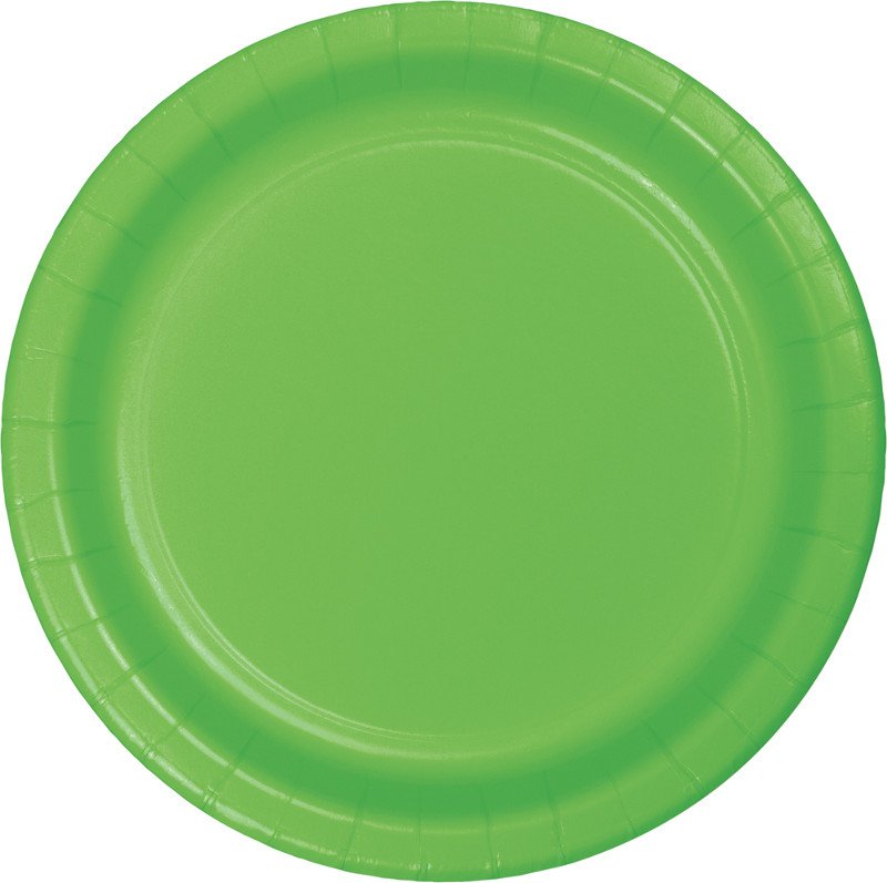 8 ASSIETTES 23 CM CITRON VERT FRAIS