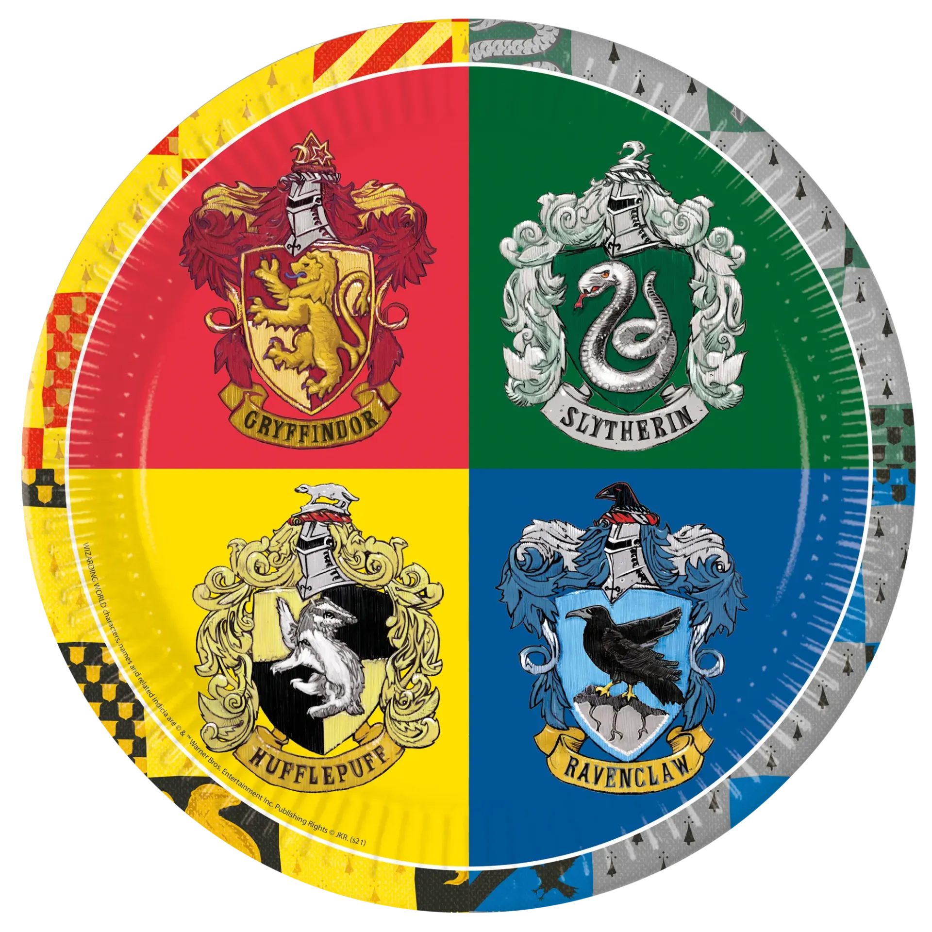 8 ASSIETTES HARRY POTTER 23 CM