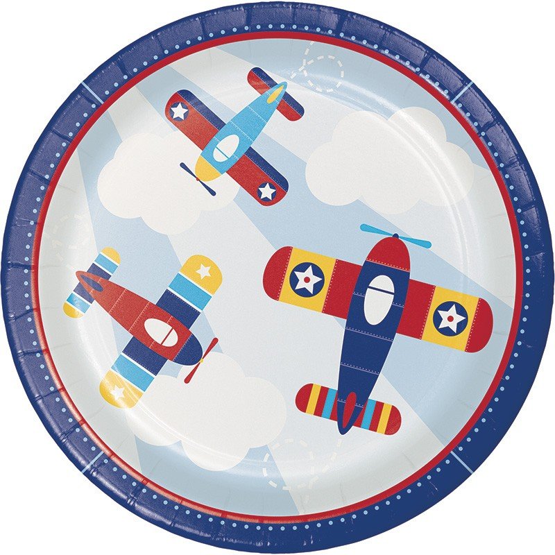 8 PLAQUES 23 CM LIL' FLYER AVION