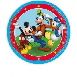 8 ASSIETTES MICKEY 23 CM