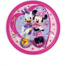 8 ASSIETTES 23 CM MINNIE
