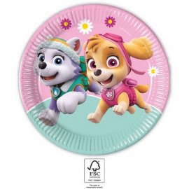 8 ASSIETTES PAW PATROL SKYE 23 CM